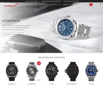 Formexwatch.com(Official FORMEX Swiss Watches® since 1999) Screenshot