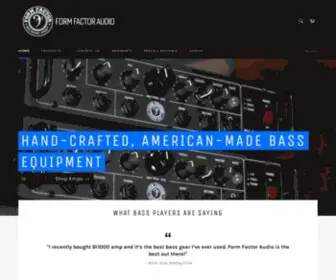 Formfactorpro.com(Form Factor Pro Shop) Screenshot
