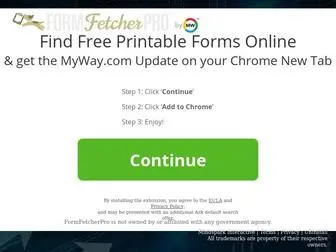 Formfetcherpro.com(Find essential government) Screenshot