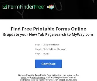 Formfinderfree.com(Formfinderfree) Screenshot