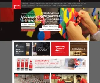 Formica.com.br(Formica®) Screenshot