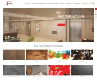 Formica.com.co(Laminados de alta presión) Screenshot