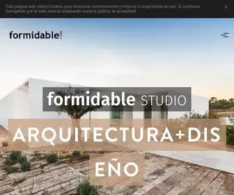 Formidablestudio.com(ARQUITECTO EN VALLADOLID) Screenshot