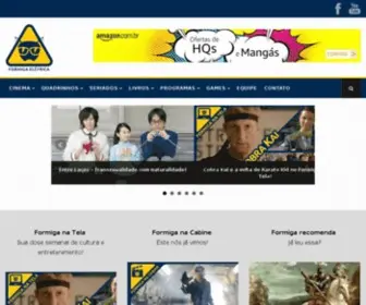 Formigaeletrica.com.br(O Formiga Elétrica conta com análises de cinema) Screenshot
