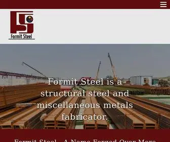 Formit.com(Steel Fabricator Working from Maine to Florida) Screenshot