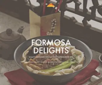 Formosadelights.com(Formosa Delights) Screenshot