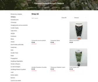 Formosagardensnursery.com.au(Online Store) Screenshot