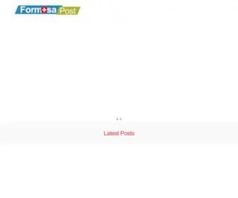 Formosapost.com(Formosa Post) Screenshot