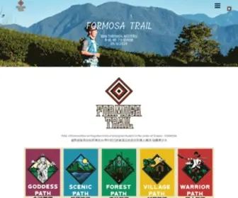 Formosatrail.com(TRAIL Ultramarathon on forgotten trails of aboriginal hunters in the center of Taiwan) Screenshot