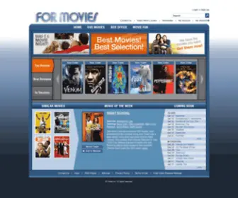 Formovies.com(Includes Top Video Rentals) Screenshot