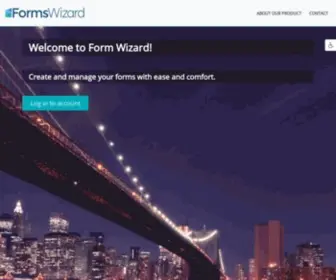 Forms-Wizard.co.il(Form-Wizard) Screenshot