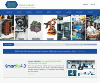 Formsandgears.com(Forms and Gears) Screenshot