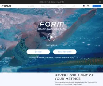 Formswim.com(FORM Smart Swim Goggles and Swim App) Screenshot