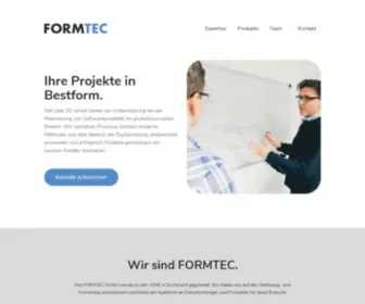 Formtec.de(Formtec GmbH) Screenshot