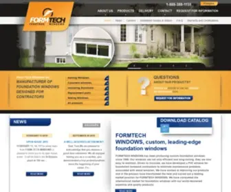 Formtech-INC.com(Accueil) Screenshot