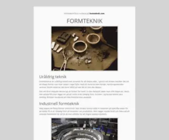 Formteknik.se(Formteknik Verktygs AB) Screenshot