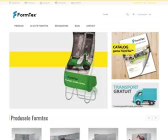 Formtex.ro(Sisteme Expozitonale Portabile pe Print Textil FormTex) Screenshot
