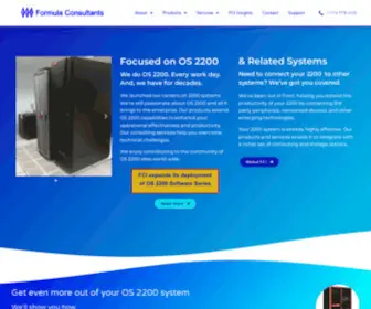 Formula.com(FCI Website) Screenshot