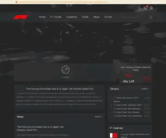 Formula1-China.com(The web site) Screenshot