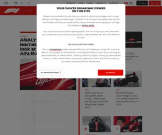 Formula1.com(Formula1) Screenshot