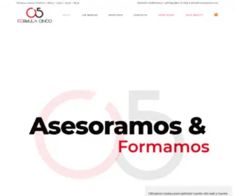 Formulacinco.com(Home) Screenshot