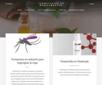 Formulaciondemedicamentos.com(Formulación) Screenshot