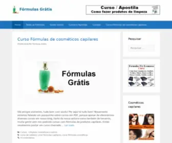 Formulagratis.com.br(Fórmulas Grátis) Screenshot