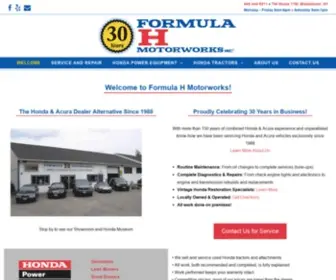 Formulah.com(30 Years of Honda Service and Repair in Middletown) Screenshot