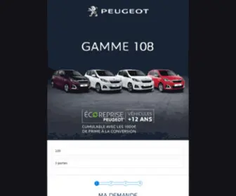 Formulaire-Offres-DU-Moment-Peugeot.fr(Formulaire Offres DU Moment Peugeot) Screenshot