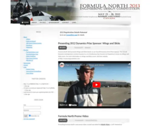 Formulanorth.com(Formula North) Screenshot