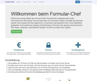 Formular-Chef.de(Formular Chef) Screenshot