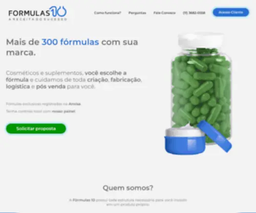 Formulas10.com.br(Fórmulas) Screenshot