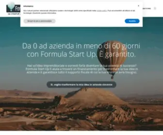 Formulastartup.it(Formula Start Up) Screenshot