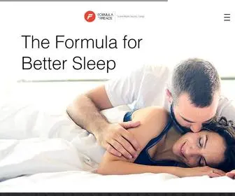 Formulathreads.com(High-Performance Mattress Protectors & Pillows) Screenshot