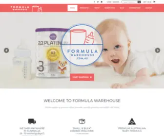 Formulawarehouse.com.au(Formula WarehouseFormula Warehouse) Screenshot