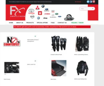 Formulaxmotors.com(Formula X Motors) Screenshot