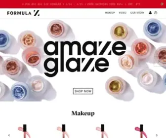 Formulazcosmetics.com(ZACH DISHINGER) Screenshot