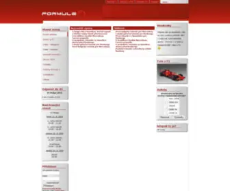 Formulef1.cz(Formule F1) Screenshot