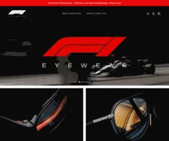 Formuleyes.com(F1 Eyewear) Screenshot