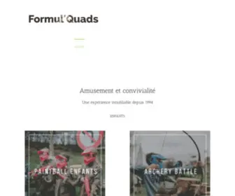 Formulquads.com(Index) Screenshot