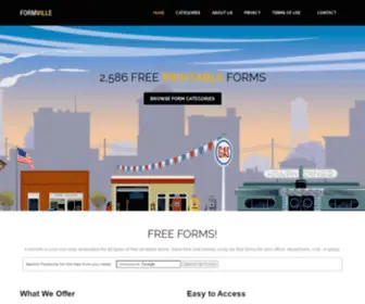 Formville.com(Free Printable Business Forms from Formville) Screenshot