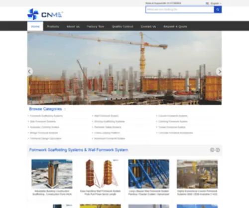 Formworkscaffoldingsystems.com(Quality Formwork Scaffolding Systems & Wall Formwork System Manufacturer) Screenshot
