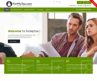 Formytax.com(Administrative Quarantine) Screenshot