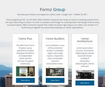 Formz.co.in(Best builders in kerala) Screenshot