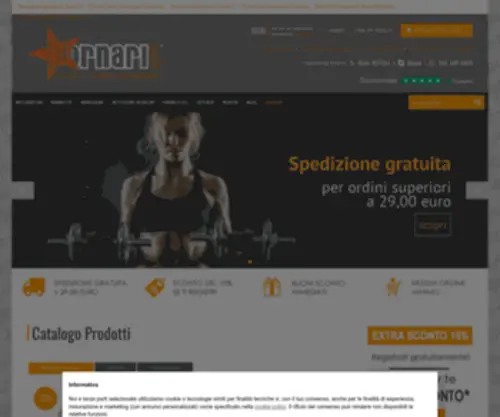 Fornarisport.com(Vendita Integratori per Fitness e Benessere Fornari Sport) Screenshot