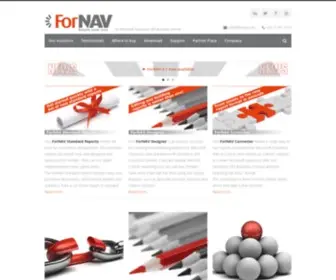 Fornav.com(Microsoft Dynamics NAV reports made easy) Screenshot
