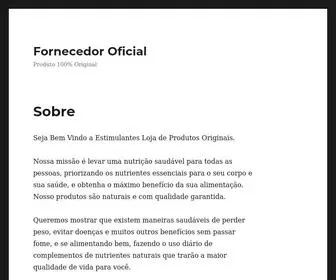 Fornecedoroficial.com(Produto 100% Original) Screenshot