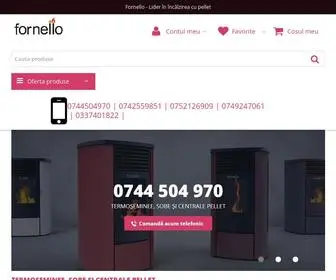 Fornello.ro(Magazin online de instalatii termice si sanitare) Screenshot