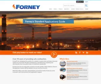 Forneycorp.com(Forney) Screenshot