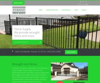 Forneyfence.com(We offer fence supplies in Dallas including) Screenshot